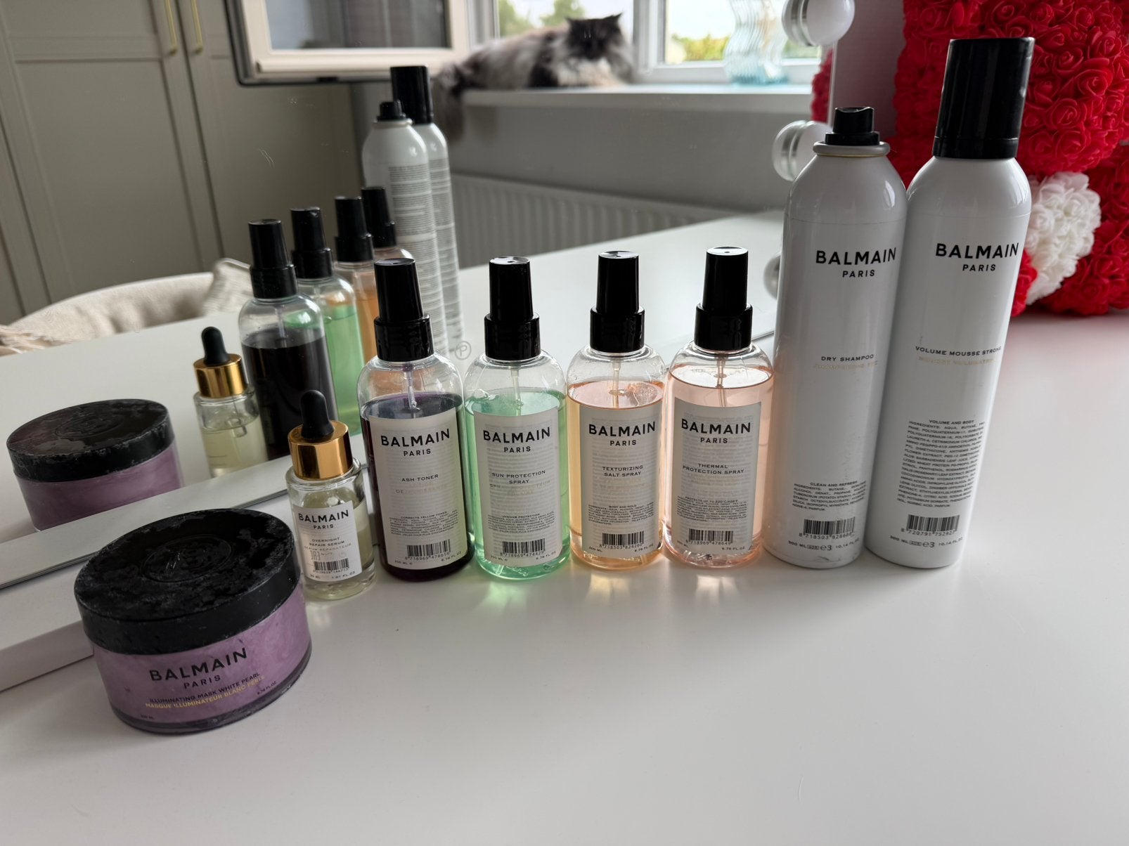 Balmain Hair Set, Ophalen of Verzenden, Zo goed als nieuw, Haarverzorger of -hersteller