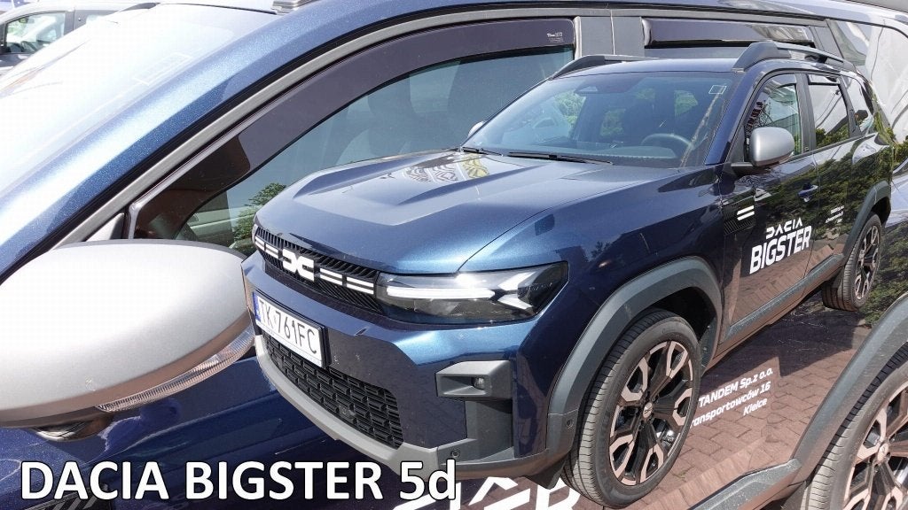 Dacia zijwindschermen donker raamspoilers oa Duster Bigster, Ophalen of Verzenden, Nieuw