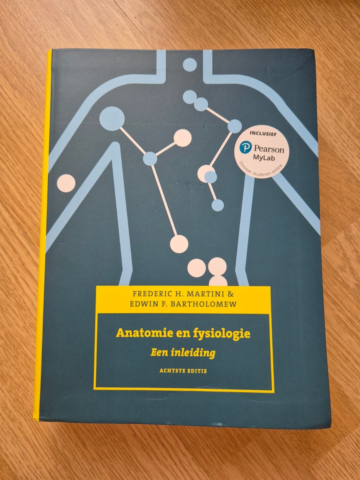 Anatomie en fysiologie, 8e editie met MyLab NL, Boeken, Schoolboeken, Ophalen of Verzenden, Zo goed als nieuw, Frederic H. Martini; Edwin F. Bartholomew