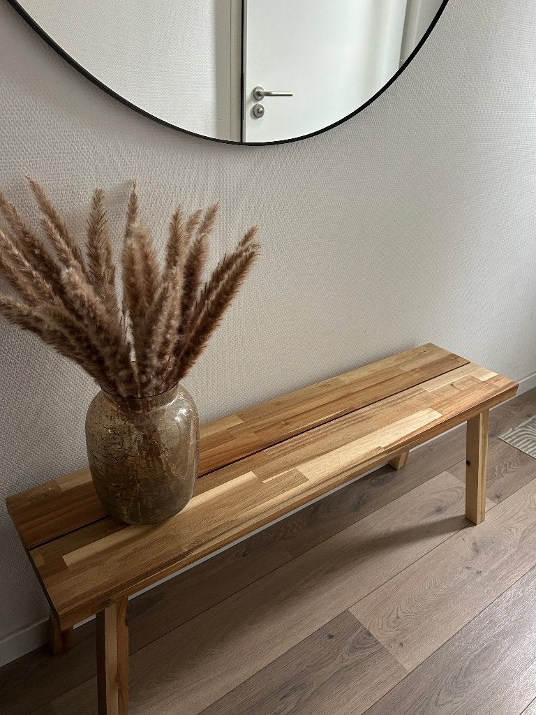 Bankje Ikea, Huis en Inrichting, Ophalen, Zo goed als nieuw, Hout
