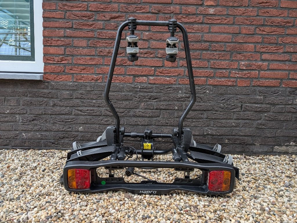 Hapro Atlas 2 7 polig, Auto diversen, Fietsendragers, Ophalen, 2 fietsen, Gebruikt, Trekhaakdrager