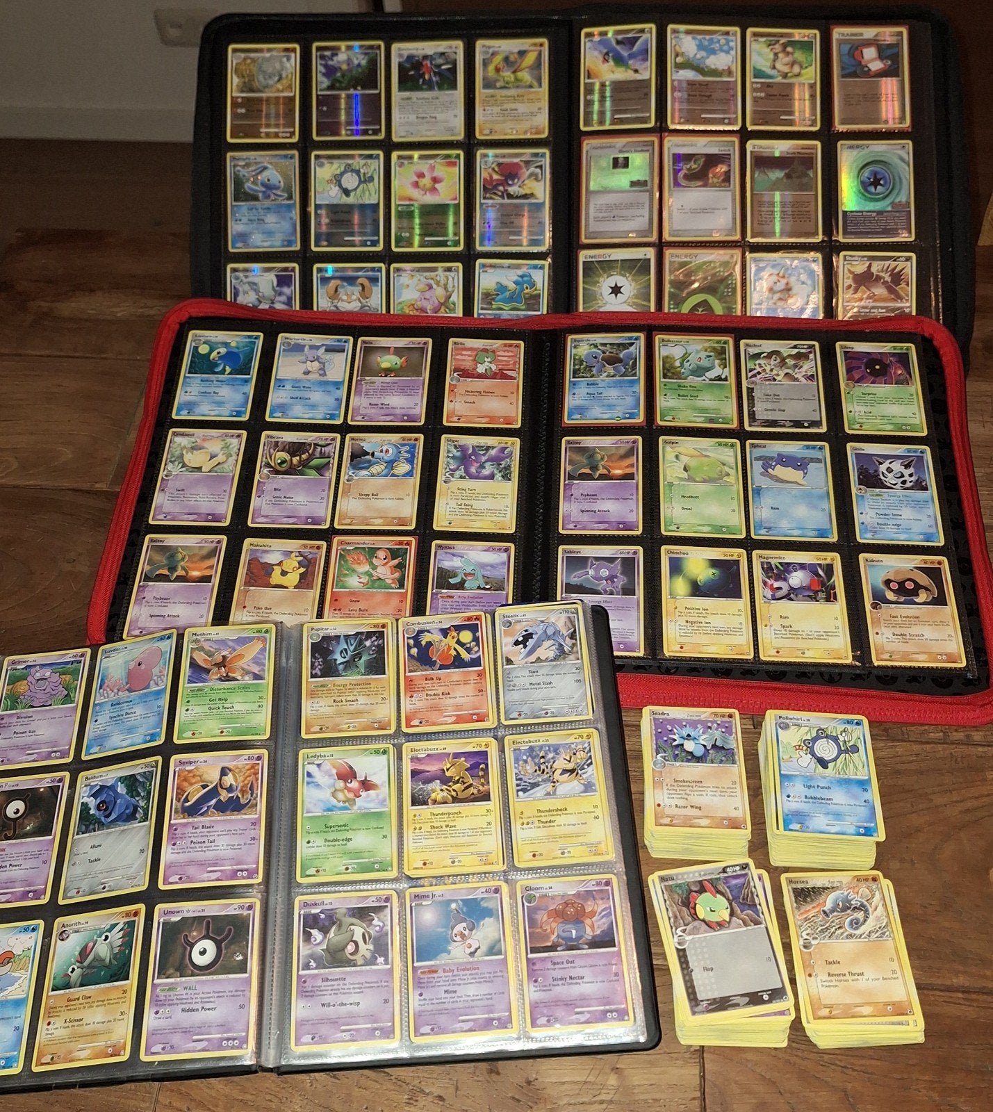 400 oude pokemon kaarten incl holo's, Ophalen of Verzenden