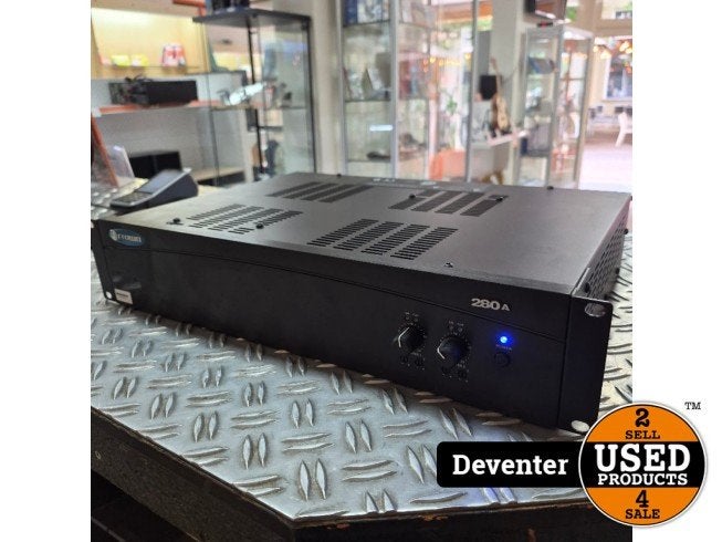 Crown 280A – Professionele 2 kanaals Pre AMP 2 x 80 watt, Flex Ltd., Zo goed als nieuw, https://flex.com/contact-us, Nobelstraat 10, 5807 GA Oostrum LB, Limburg, Nederland