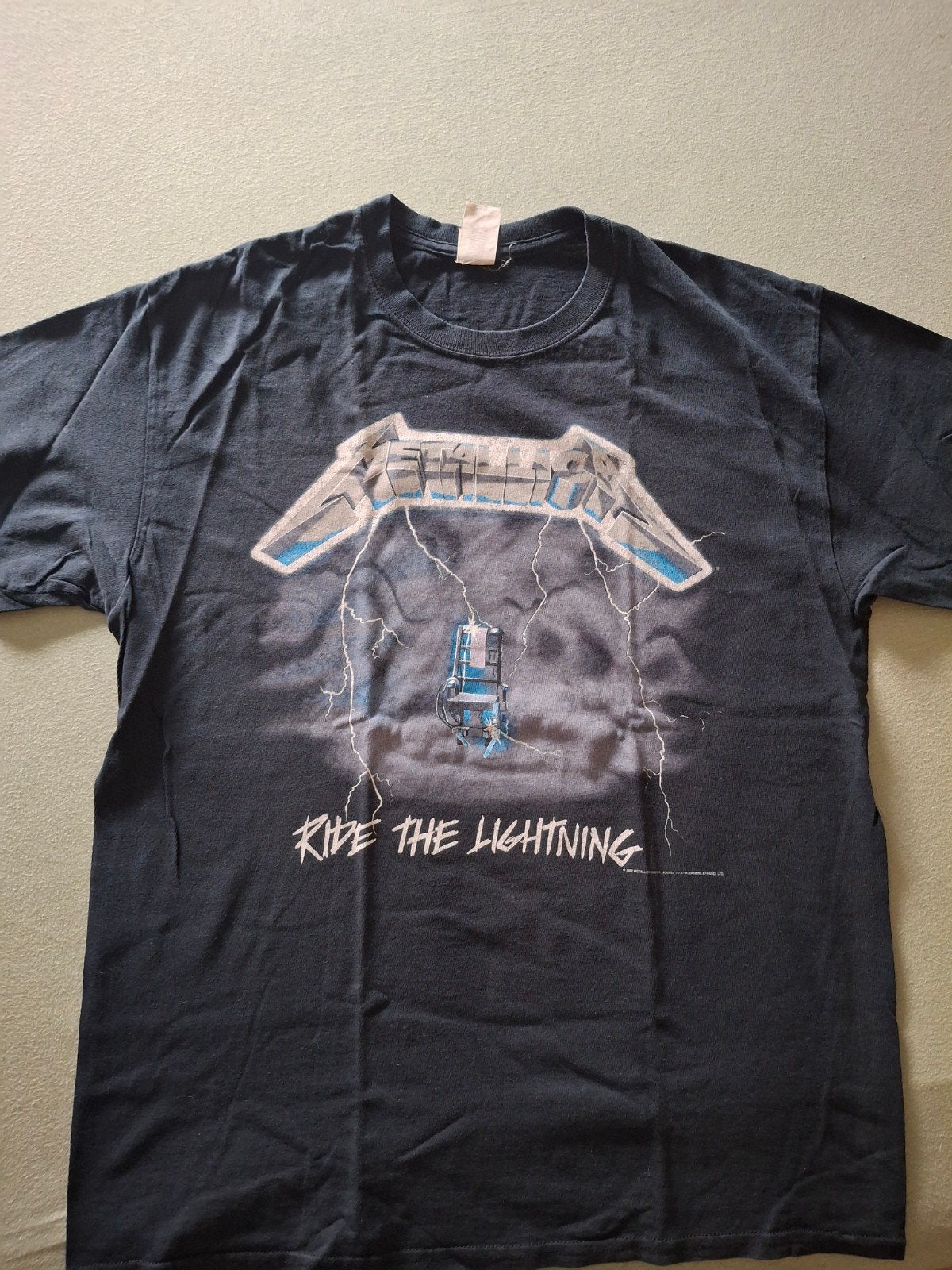 Metallica shirt, metal, Iron maiden, Kleding | Heren, Ophalen of Verzenden, Zwart