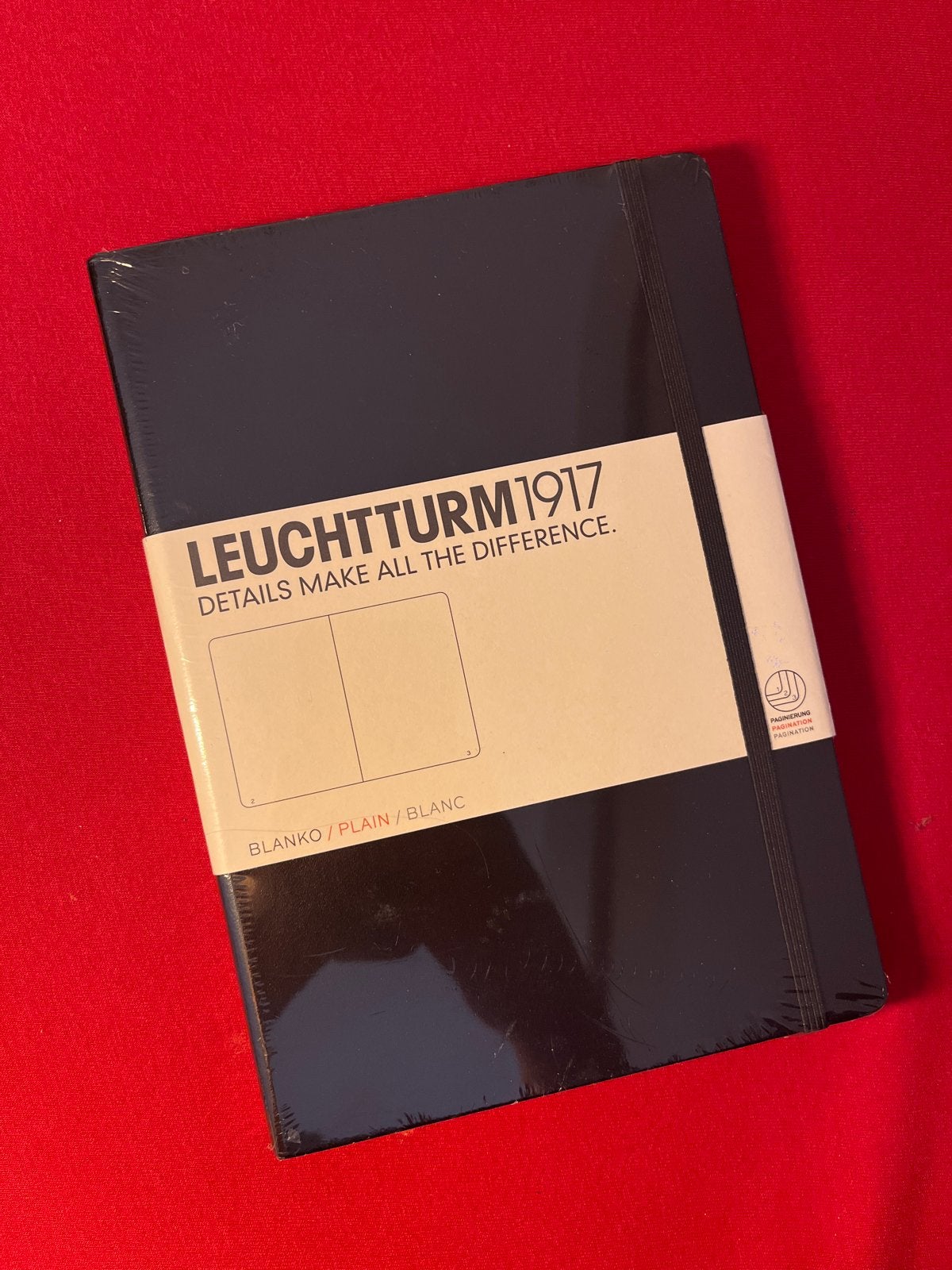 LEUCHTTURM 1917 blanko notitieboek, Ophalen of Verzenden, Nieuw