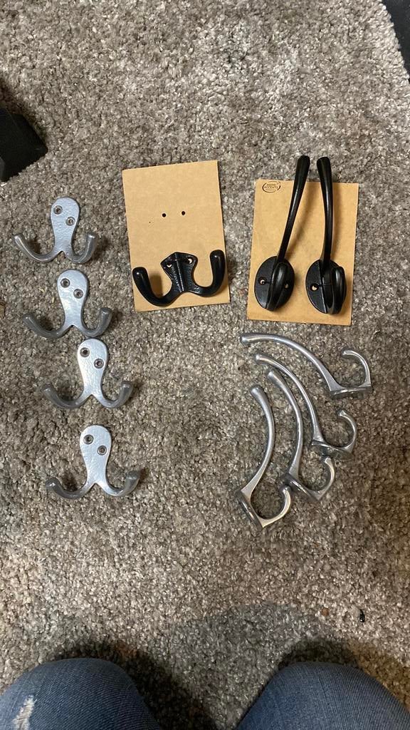 Wand hakjes, Huis en Inrichting, Woonaccessoires | Kapstokken, Wandkapstok, Ophalen of Verzenden, Zo goed als nieuw, Minder dan 100 cm