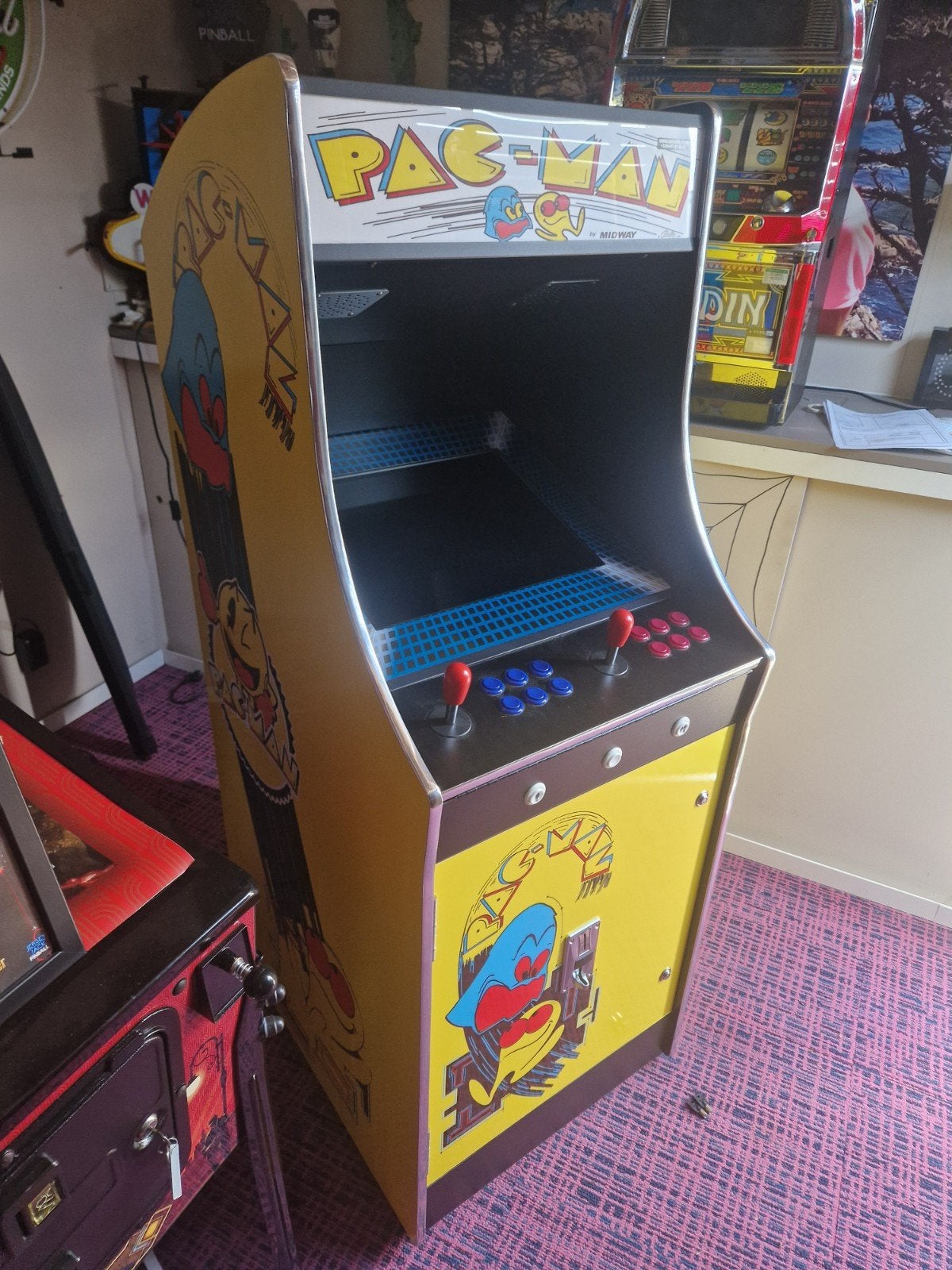 pacman speelkast .game, Ophalen
