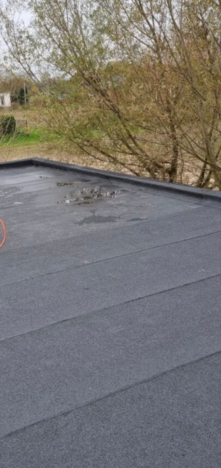 Dakbedekking - Dakleer voor platte daken, Overige materialen, Zwart, Nieuw, Dakleer