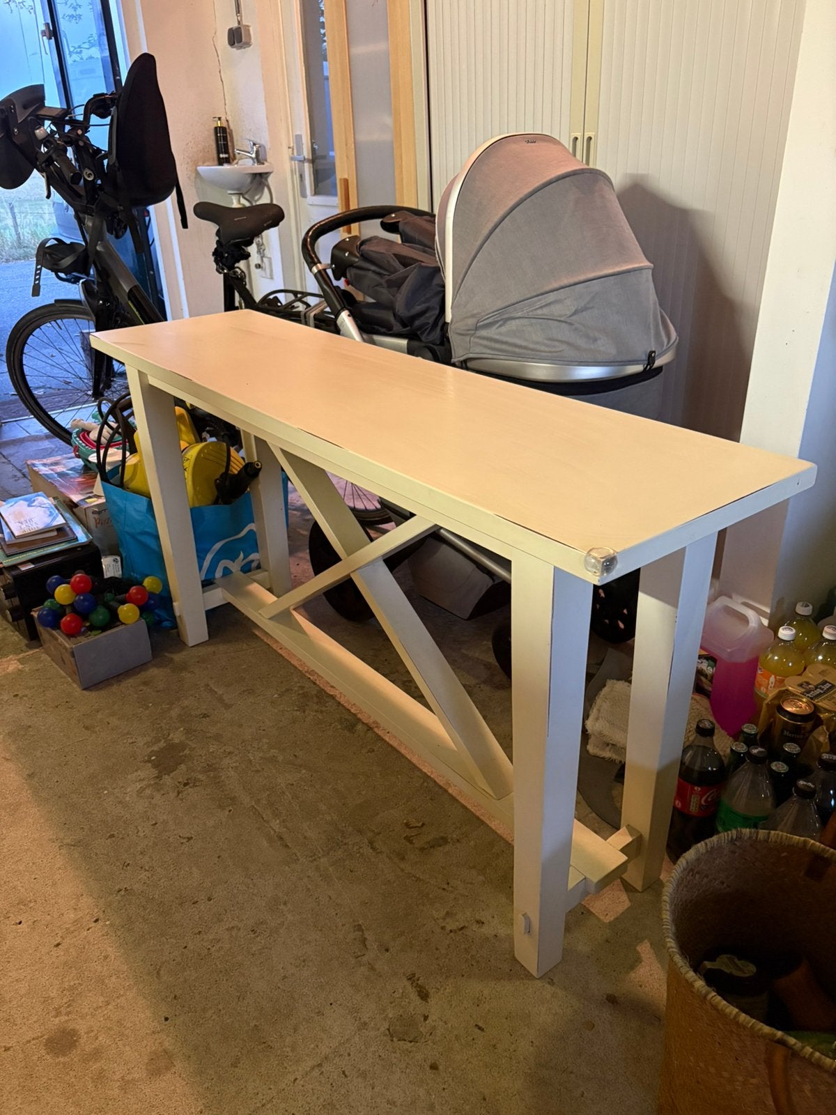 Gratis afhalen stevige sidetable, Ophalen, Gebruikt