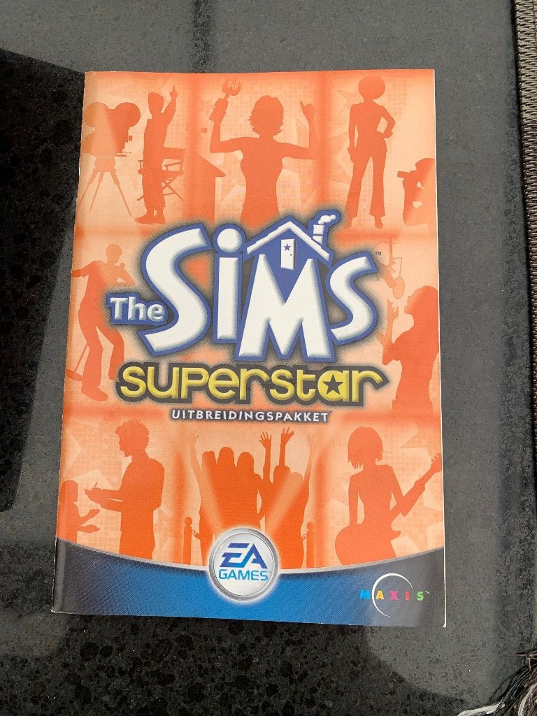 PC cd-rom The SIMS superstar uitbreidingspakket, Gebruikt, 1 speler, Eén computer, Ophalen of Verzenden