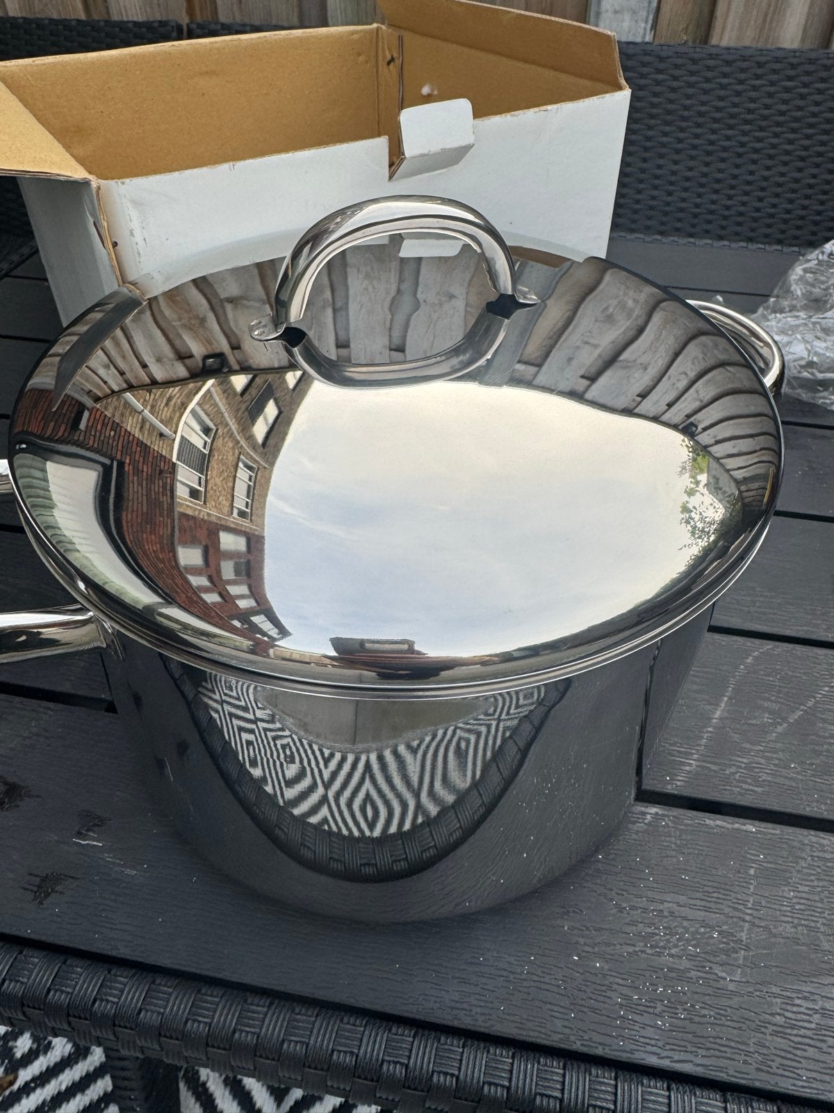Sola RVS Kookpan - Geschikt voor alle warmtebronnen, Huis en Inrichting, Met deksel, Nieuw, Ophalen of Verzenden, Rvs