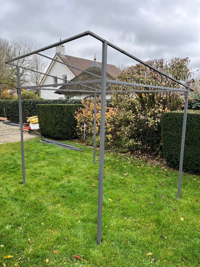 Frame zonnescherm Ikea Gonnön (3x), Ophalen, Gebruikt, Overige typen, Minder dan 4 meter