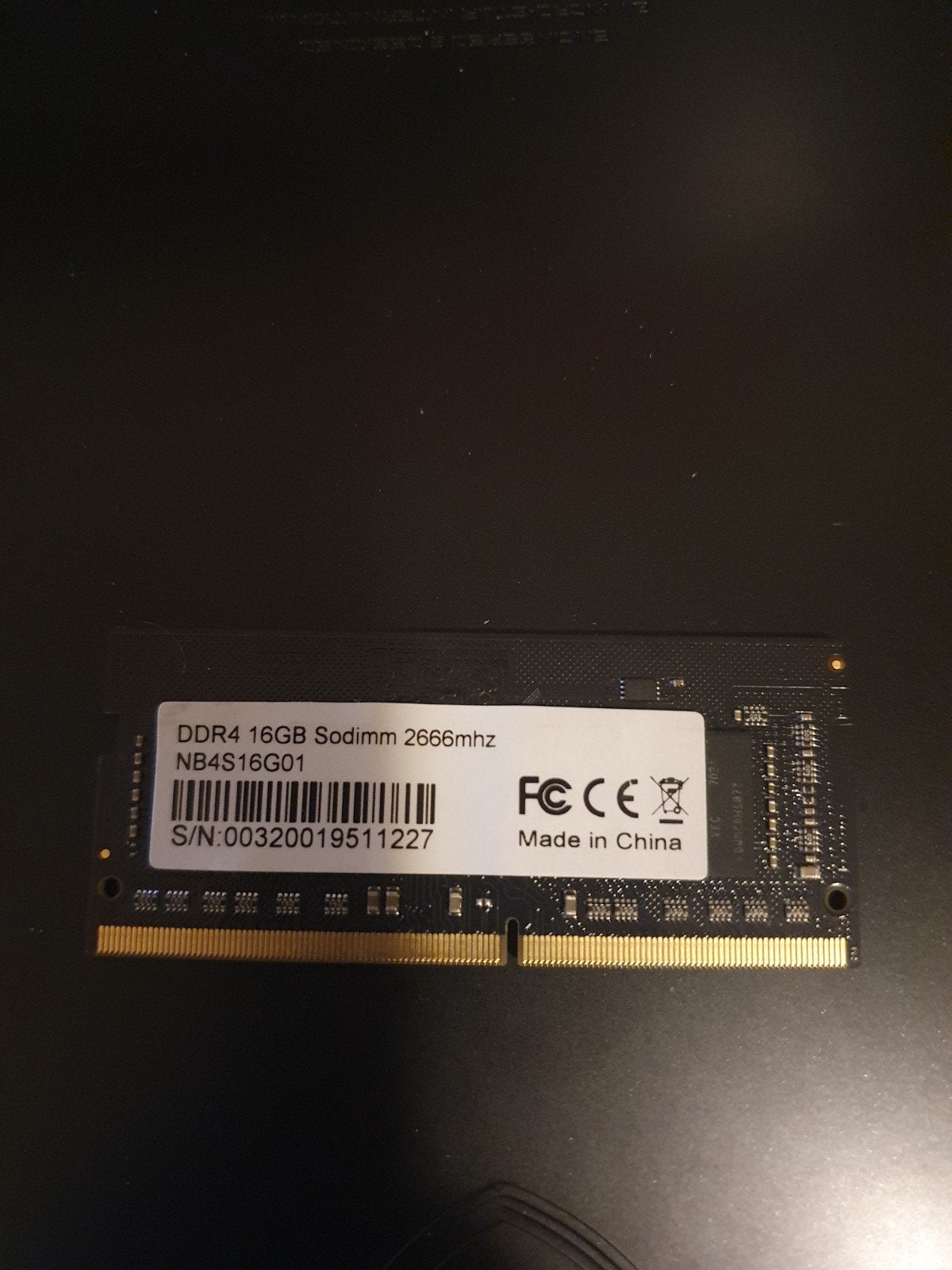 DDR4 16GB Sodimm 2666MHz RAM Geheugen voor Laptop, Computers en Software, DDR4, Ophalen of Verzenden, Zo goed als nieuw, Laptop
