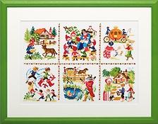 Borduurpakket sprookjes 235345, Hobby en Vrije tijd, Borduren en Borduurmachines, Geen, Geen, Nieuw, Ophalen of Verzenden