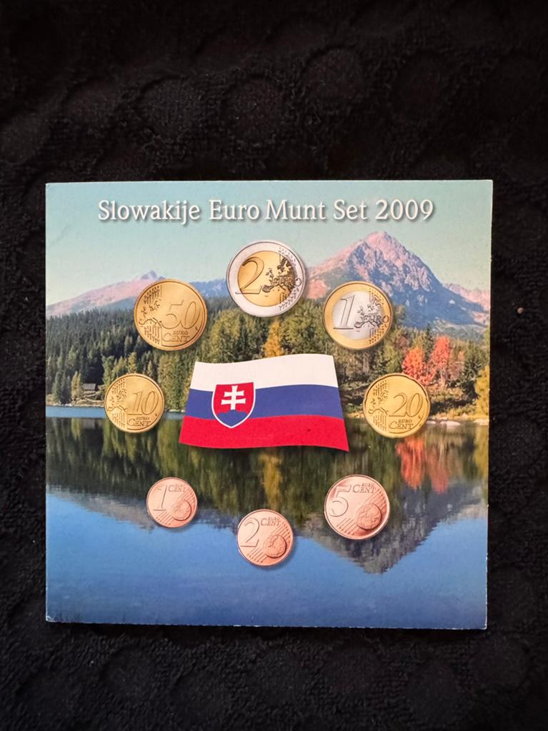 Euroset Slowakije 2009 FDC/BU, Ophalen of Verzenden, Slowakije, Overige waardes, Setje