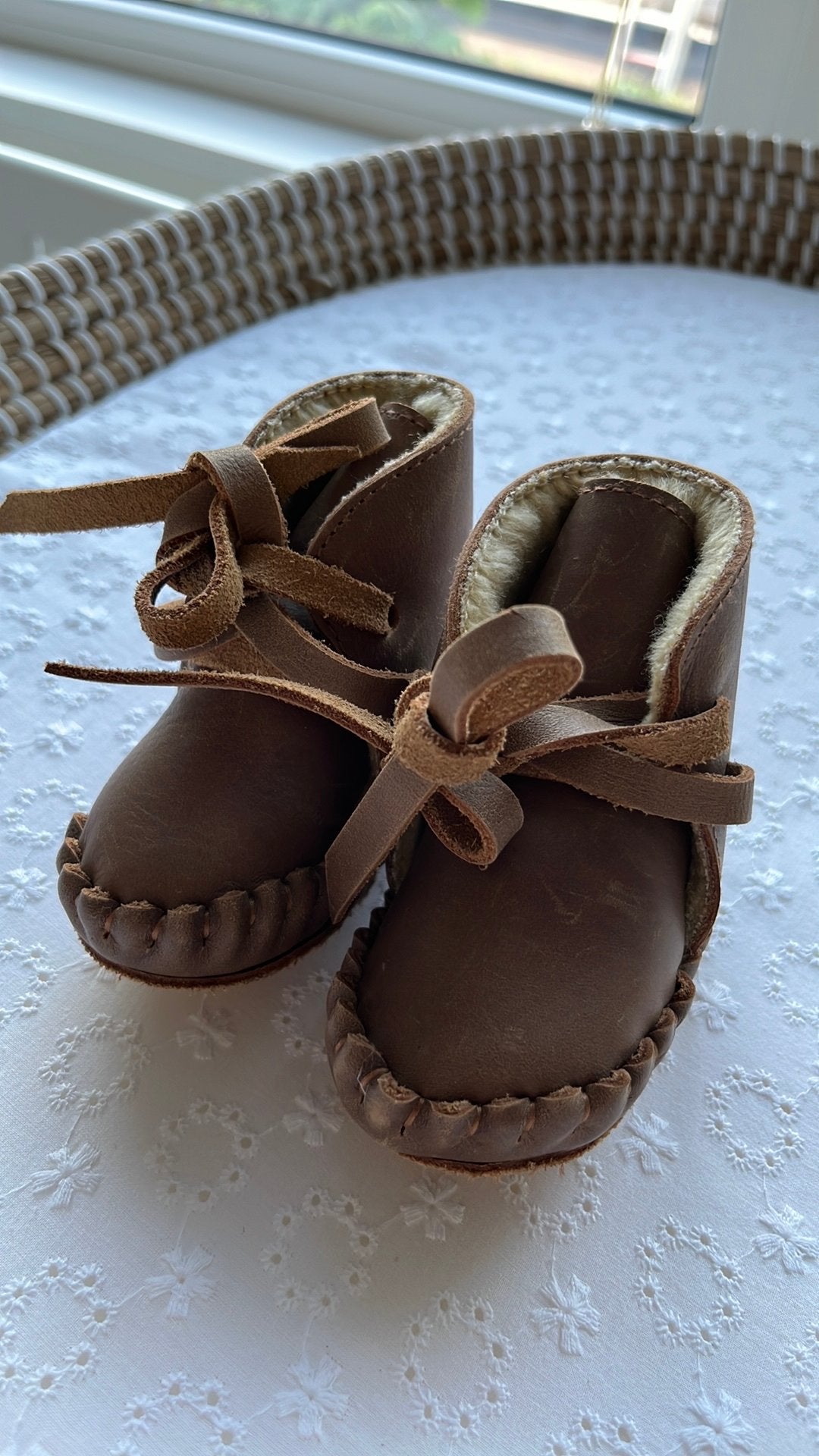 Erg mooie schoentjes - Donsje Amsterdam, Kinderen en Baby's, Ophalen of Verzenden, Zo goed als nieuw, Jongetje of Meisje, Schoentjes