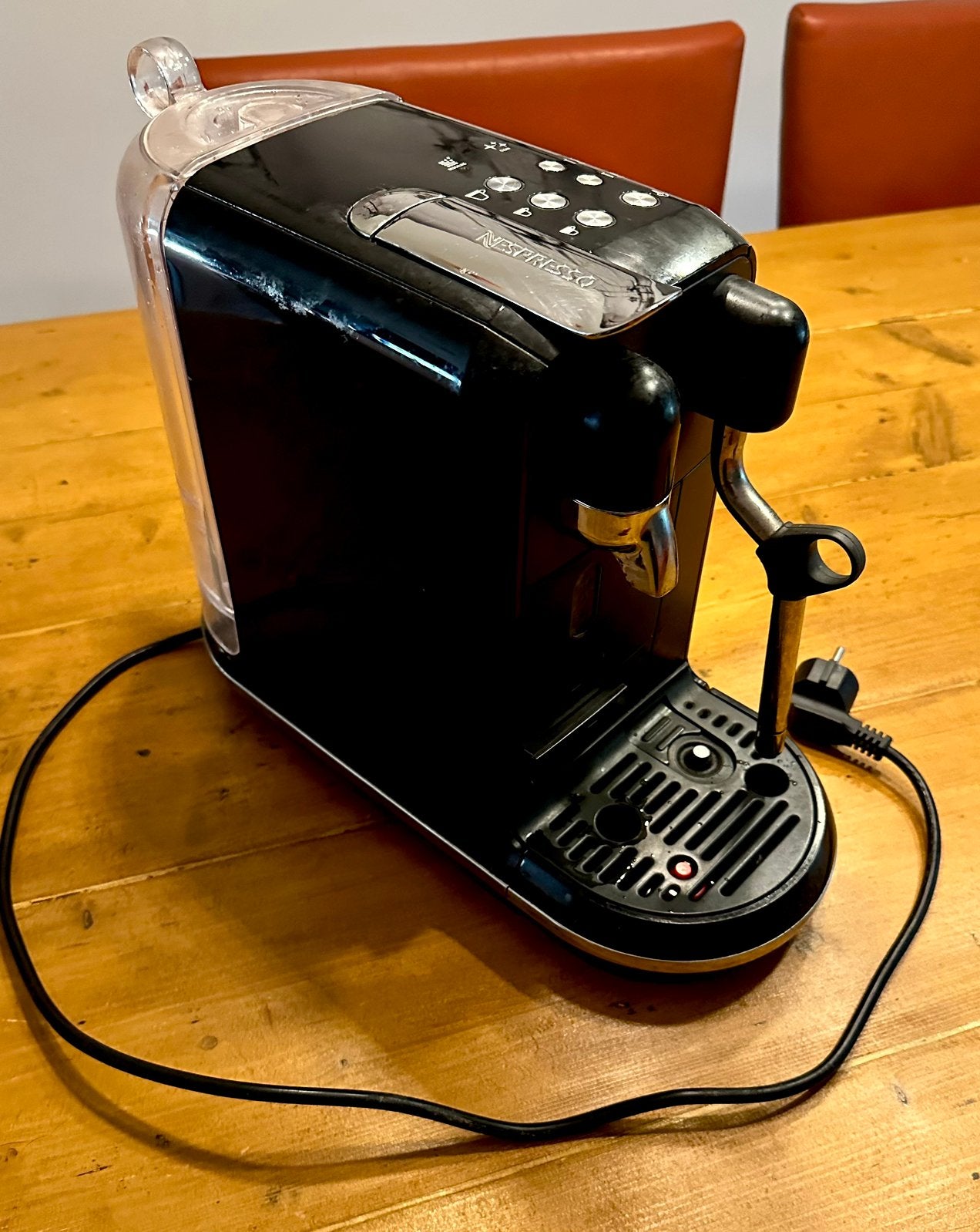 Sage Nespresso Creatista Uno, Koffiepads en cups, Gebruikt, Verzenden, Espresso apparaat