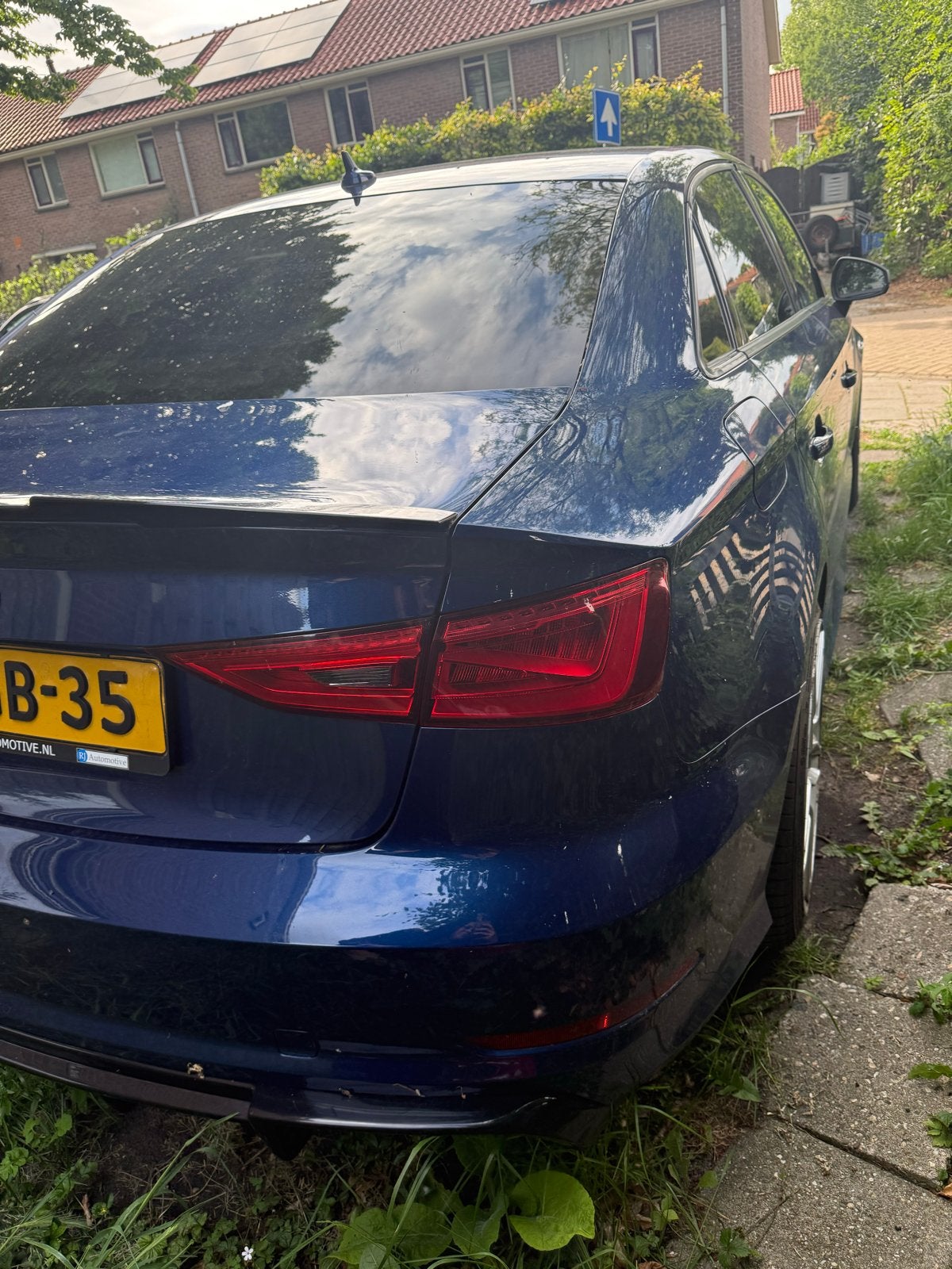 Audi A3 1.6 TDI 77KW Sedan S-tronic 2014 Blauw, Auto's, Audi, 680 kg, 4 cilinders, Blauw, Origineel Nederlands