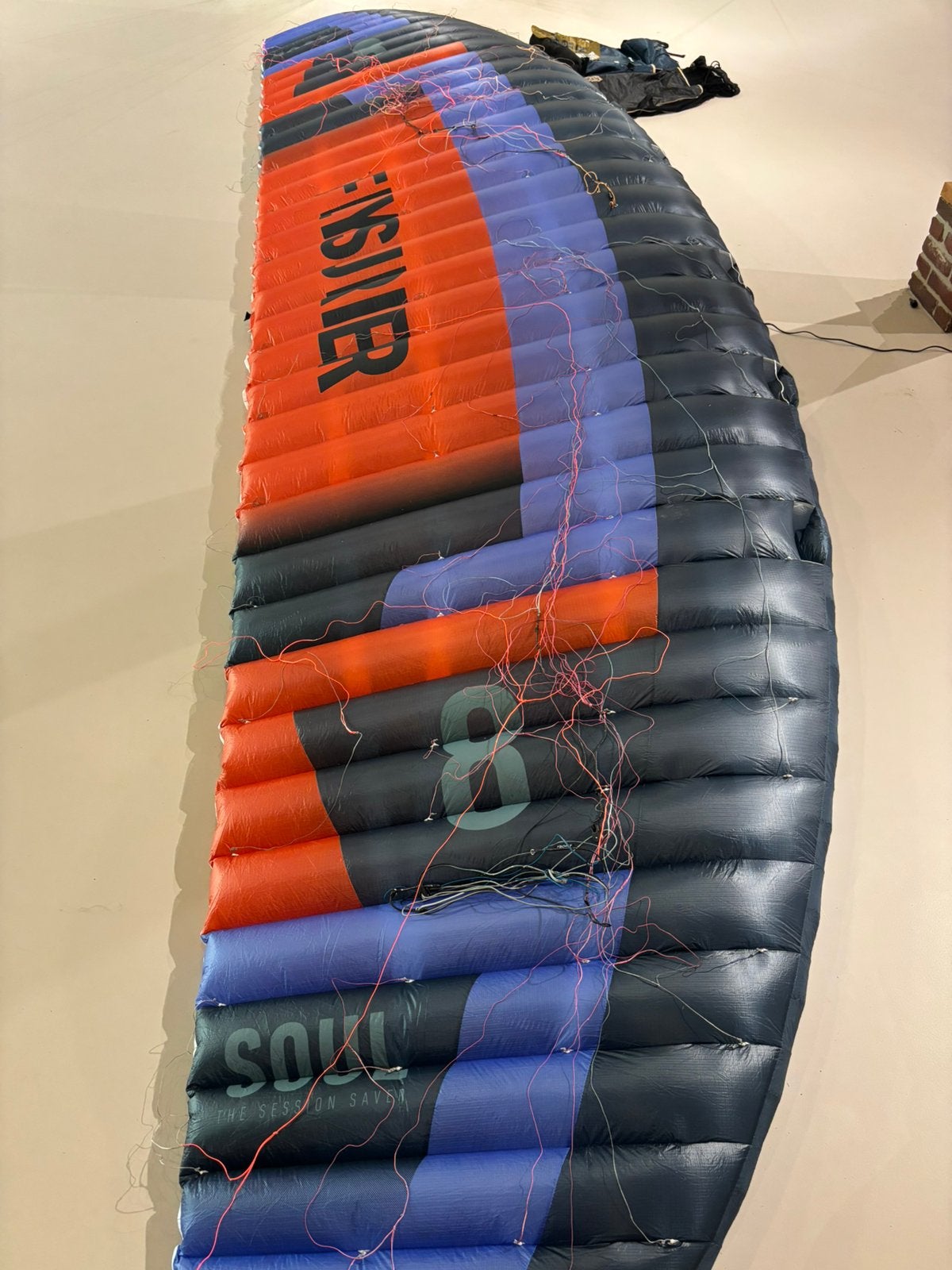 Flysurfer soul 3 8m in nieuw staat!!, Ophalen of Verzenden