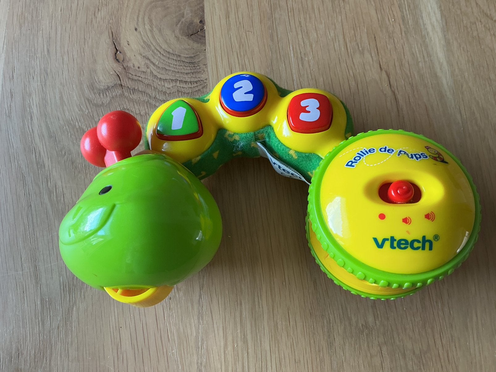 Dit interactieve speelgoed is de VTech Baby - Rollie de Rups, Ophalen of Verzenden, Gebruikt, Overige typen, Met licht