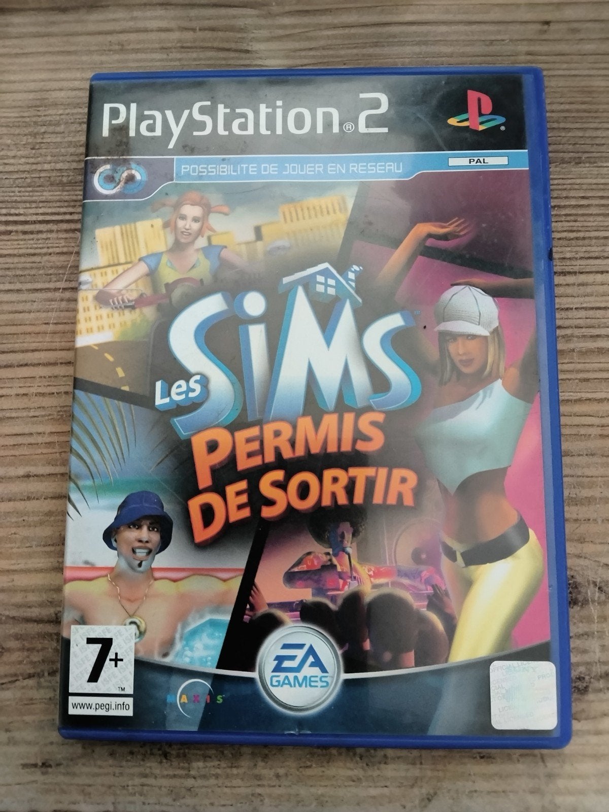 The Sims: Permis de Sortir - PlayStation 2 (PS2), Gebruikt, 1 speler, Eén computer, Ophalen of Verzenden