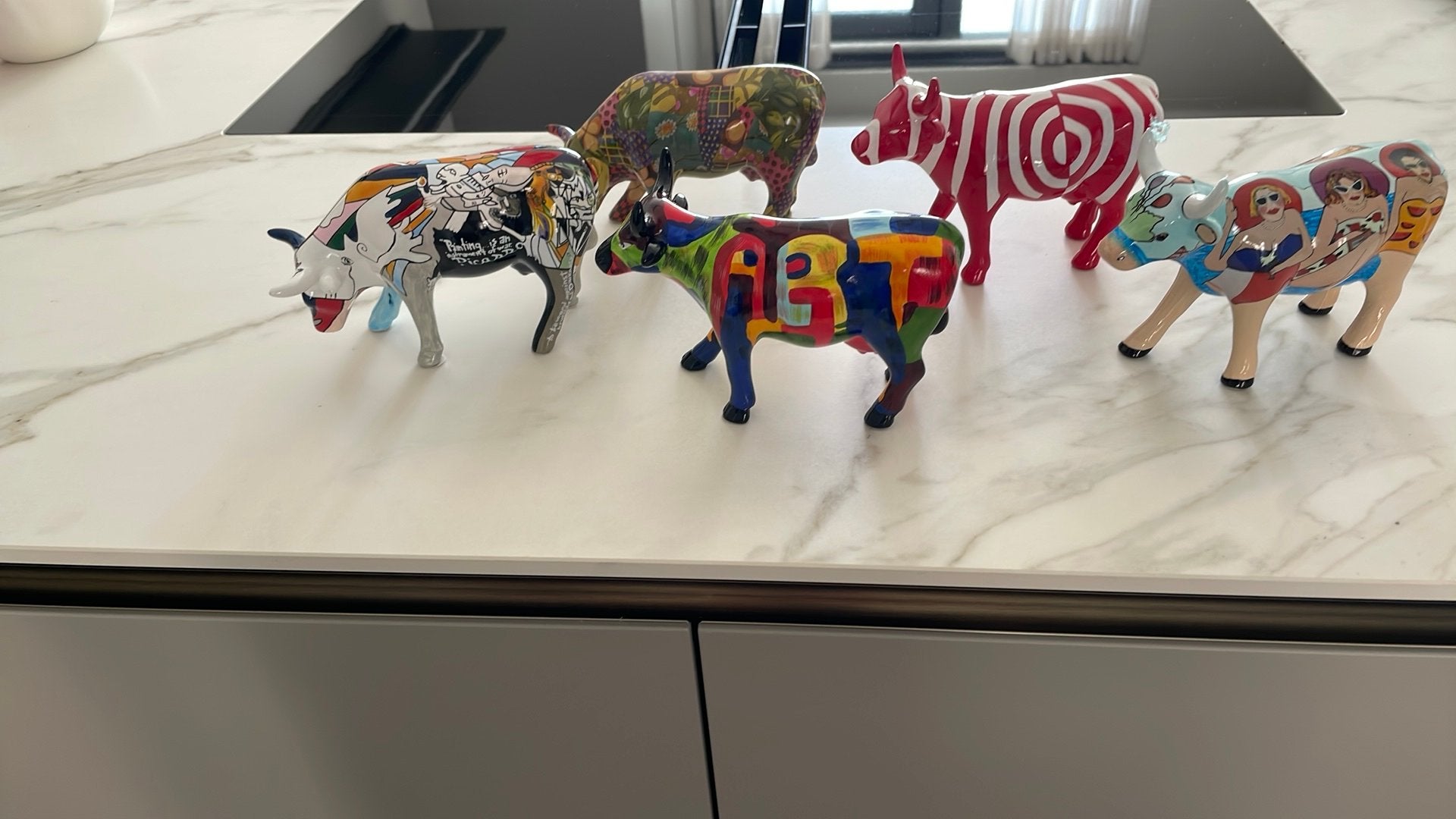 Setje cow parade, Ophalen, Zo goed als nieuw, Jongen of Meisje