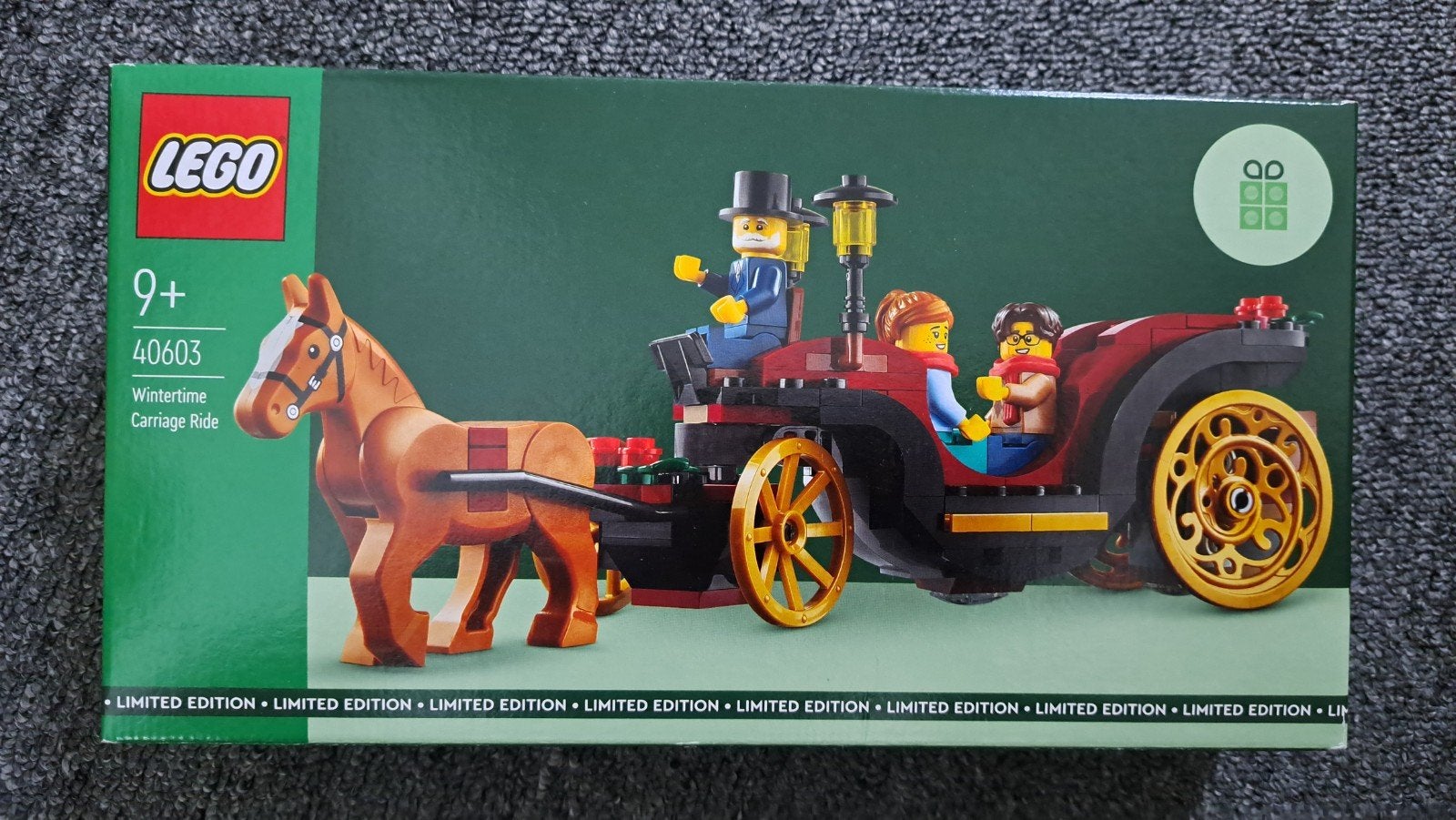LEGO 40603 Winterse koetstoch - Nieuw en Sealed, City, Lego, Nieuw, Ophalen of Verzenden