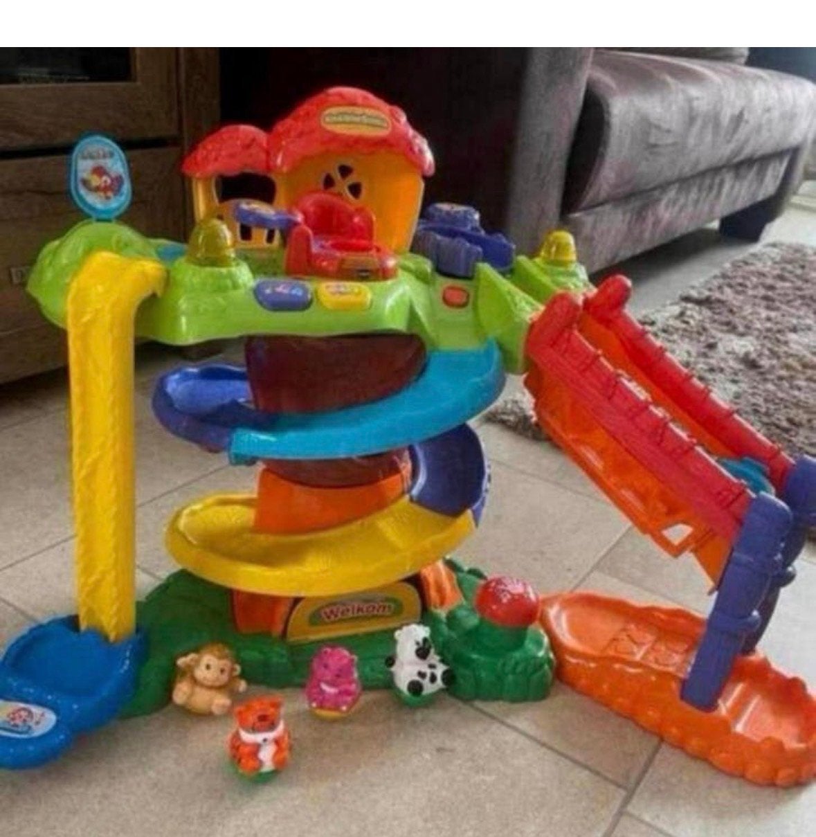 VTech Speelboom Klim & Verken Boomhuis met geluid en licht, Ophalen of Verzenden, Zo goed als nieuw, 2 tot 4 jaar