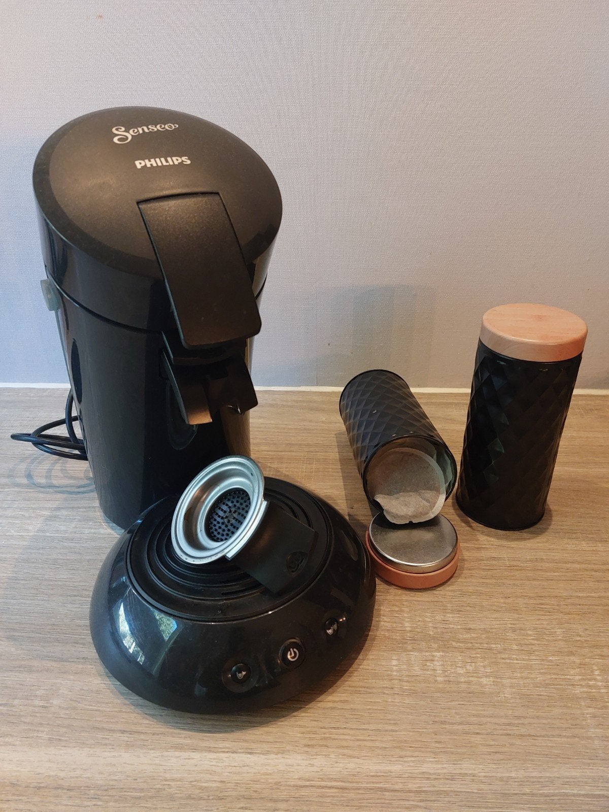 Senseo koffiezet apparaat, Witgoed en Apparatuur, Ophalen of Verzenden, Gebruikt, Koffiemachine, Koffiepads en cups