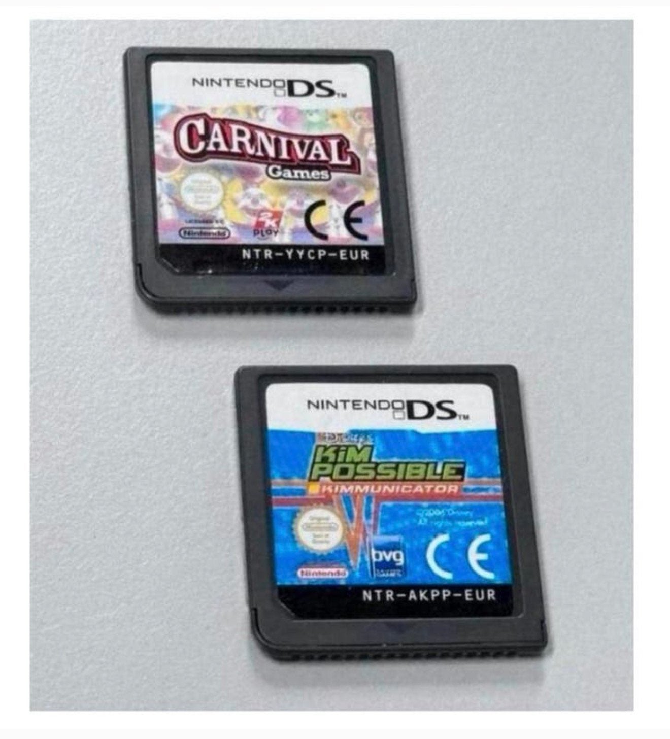 2x Game Nintendo DS spel spelletje - Carnival + Kim Possible, 1 speler, Ophalen of Verzenden, Zo goed als nieuw, H