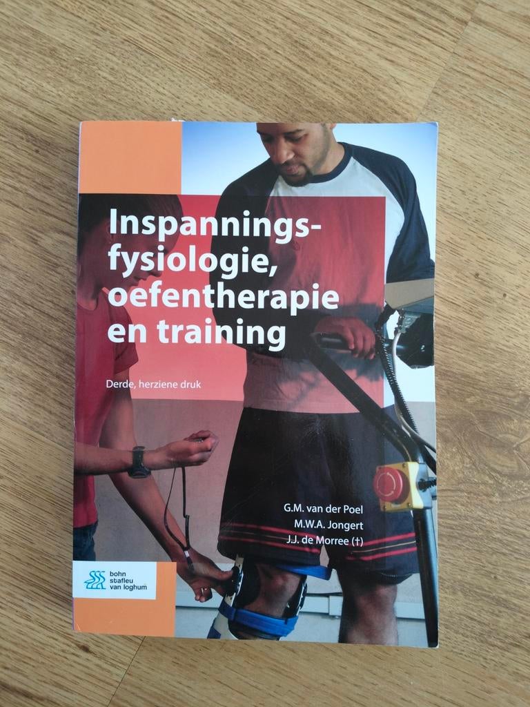 Inspanningsfysiologie, oefentherapie en training, M.W.A. Jongert; G.M. van der Poel; J.J. de Morree, Ophalen of Verzenden, Zo goed als nieuw