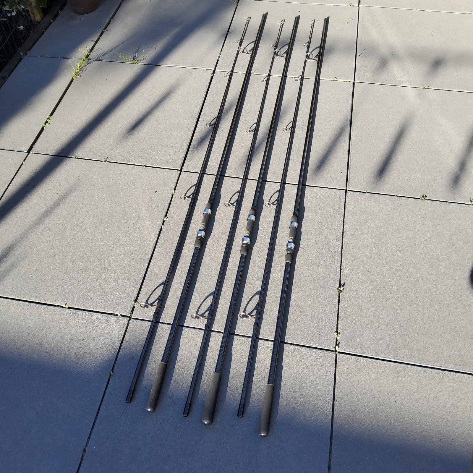 North Western Sealy Carbon Carp 12ft 3.5lb - 3 stuks, Ophalen of Verzenden, Gebruikt, Werphengel