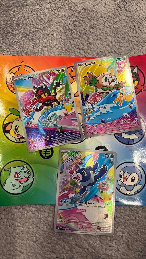 Pokemon first partner gen 7, Ophalen of Verzenden, Zo goed als nieuw