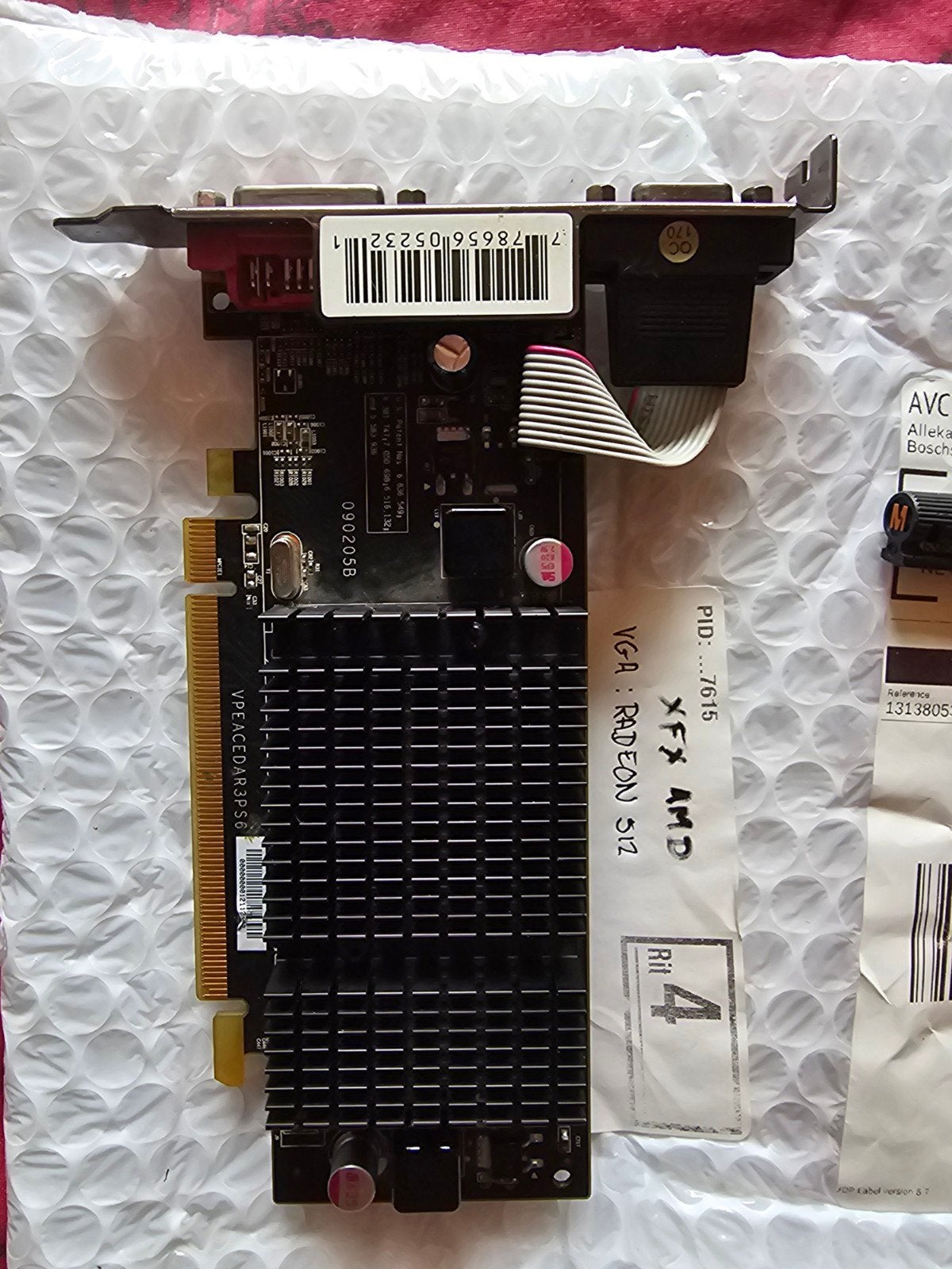 videokaart XFX AMD RADEON 512, Computers en Software, Ophalen of Verzenden, Zo goed als nieuw, GDDR6, PCI-Express 4