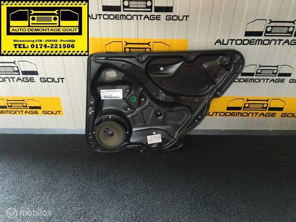 Volkswagen Passat B6 Raammechanisme Rechts Achter 3C4839756, Gebruikt, Volkswagen, Ophalen of Verzenden, Volkswagen