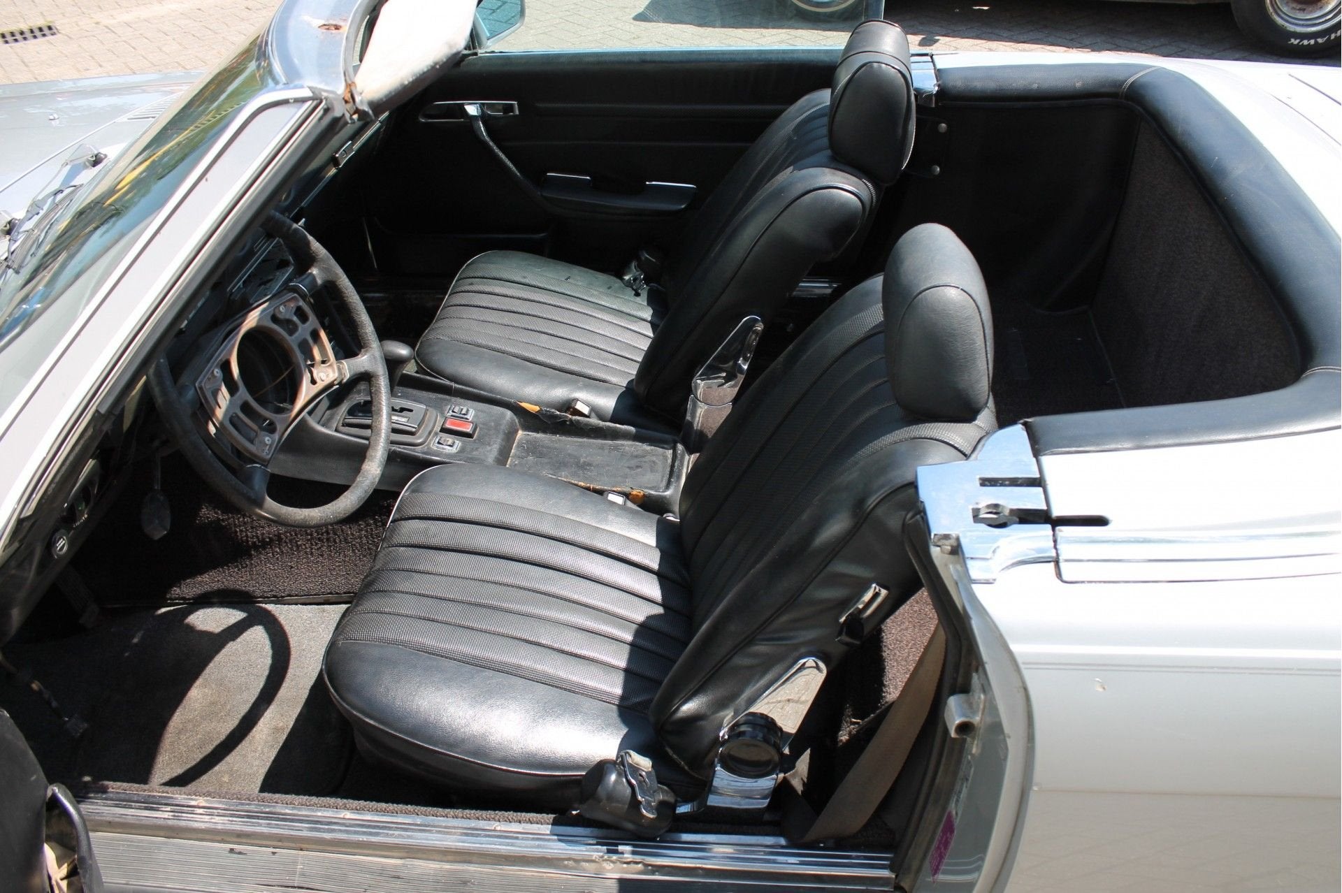 Mercedes-Benz SL-Klasse 450 SL Roadster (bj 1973, automaat), Auto's, Automaat, Gebruikt, 8 cilinders, Cabriolet