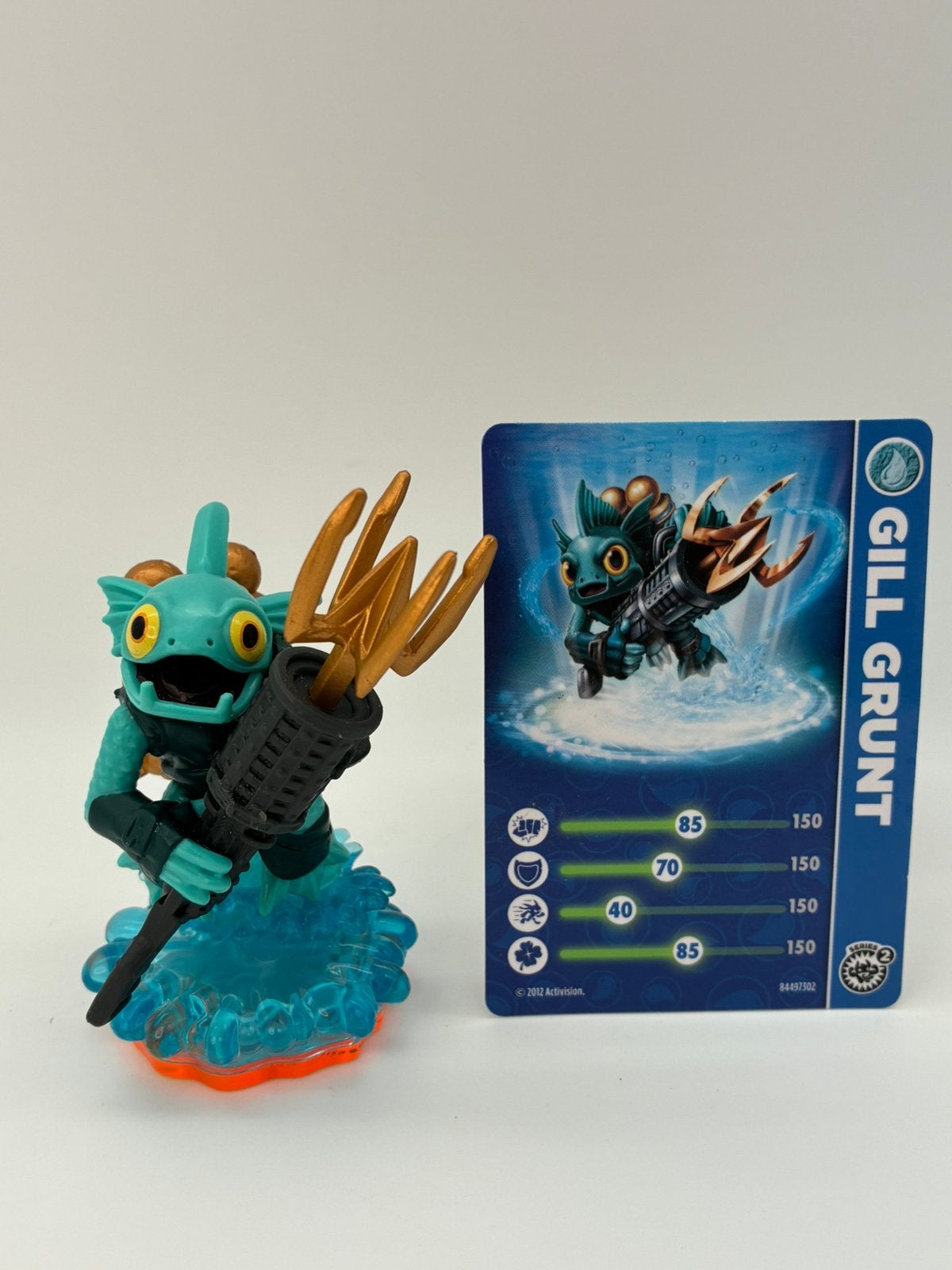 Skylanders Giants Gill Grunt met kaartje, Spelcomputers en Games, Verzenden, W, Zo goed als nieuw, W