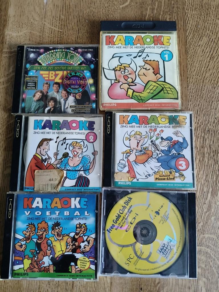 Karaoke  Philips CD-i collectie en Starring You CD-i, Cd's en Dvd's, Ophalen