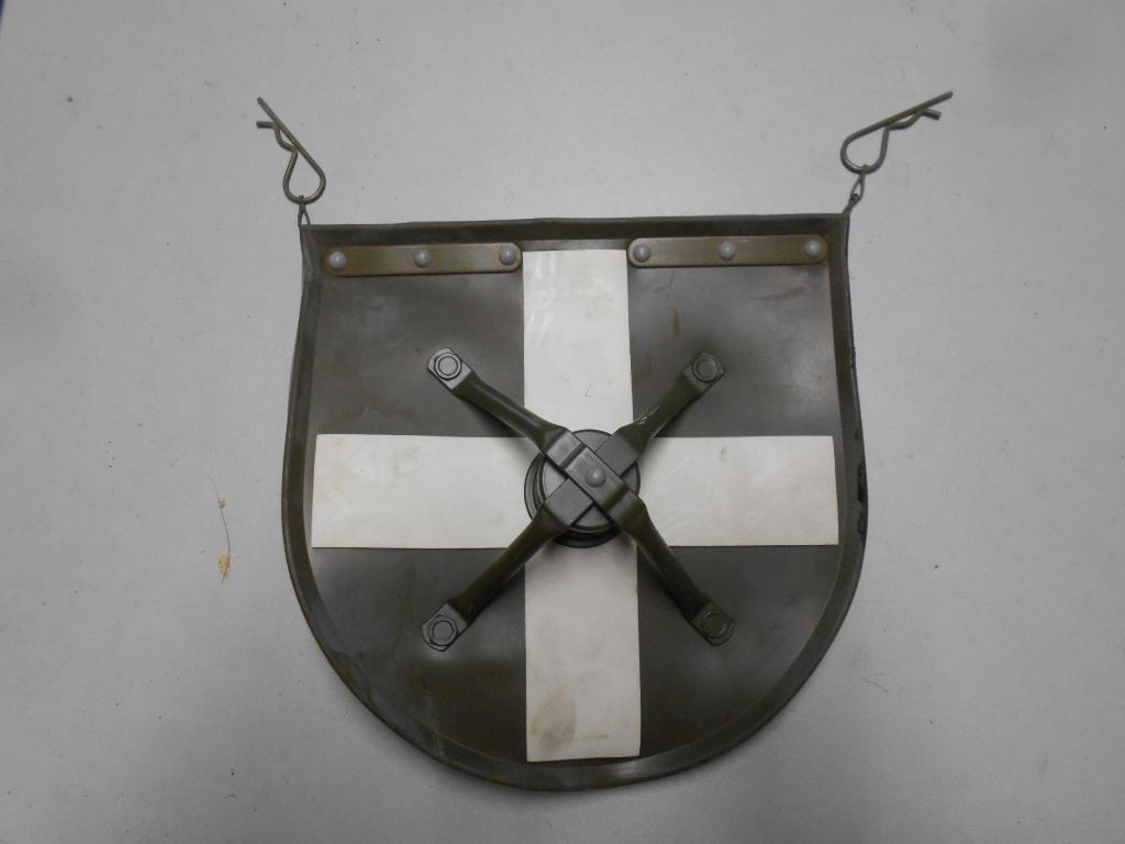 Kruislicht leger voertuigen, Verzamelen, Militaria | Algemeen, Ophalen of Verzenden, Landmacht, Nederland, Embleem of Badge