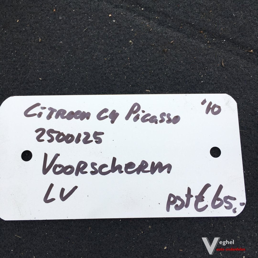 Citroen C4 Picasso 1.6 automaat 2010 2500125  Voorscherm Lin, Ophalen, Gebruikt, -, -