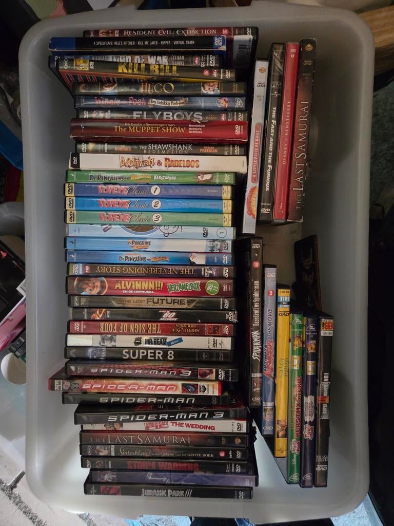 Grote DVD verzameling (96 stuks), Alle leeftijden, Ophalen of Verzenden, Zo goed als nieuw