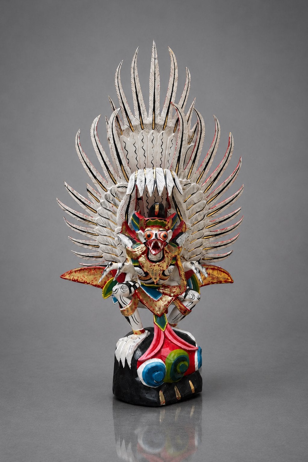 Handgesneden Balinese Garuda Houten Beeld, Ophalen of Verzenden