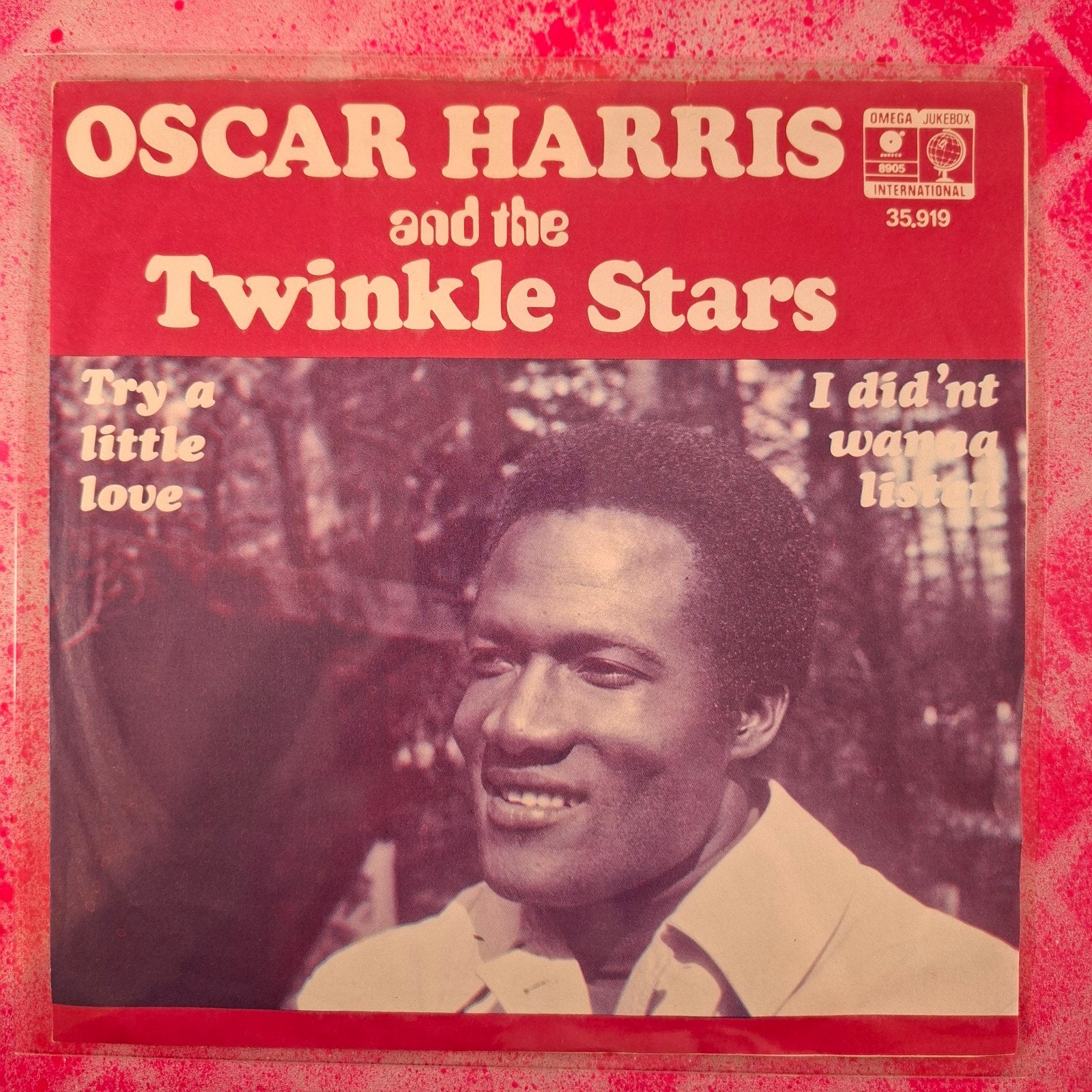 Oscar Harris Try a little love single.                Star45, Gebruikt, 7 inch, Overige typen, R&B en Soul