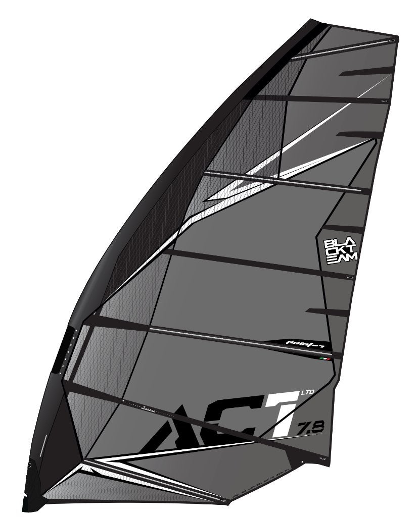 Point-7 ac1 2024 / Neilpryde evo 14 + mast, Watersport en Boten, Windsurfen, Ophalen of Verzenden, Zo goed als nieuw, Zeil, Met draagtas