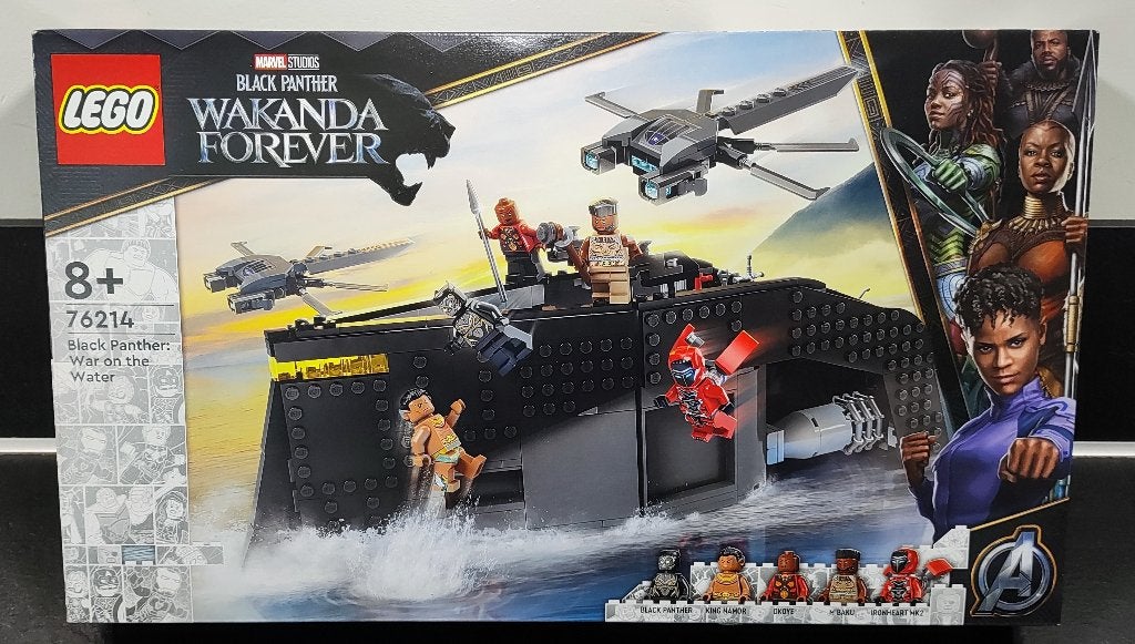 LEGO set 76214 – Black Panther: War on the Water – Nieuw!, Info@lego.com, Marvel, Lego, Nieuw