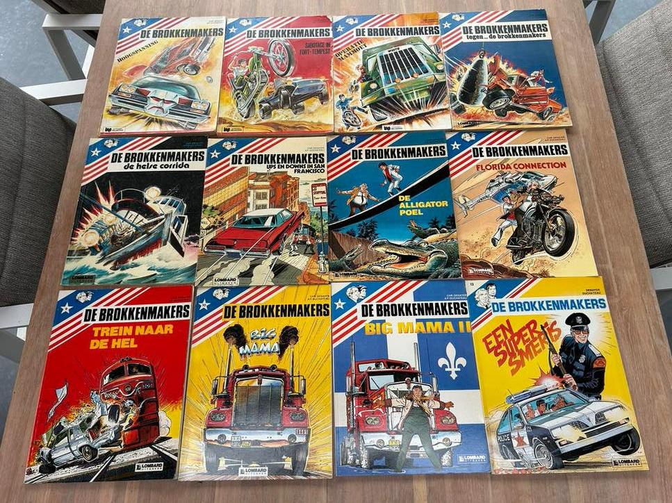 De Brokkenmakers - Complete Serie (21 albums), Complete serie of reeks, Ophalen of Verzenden, Gelezen