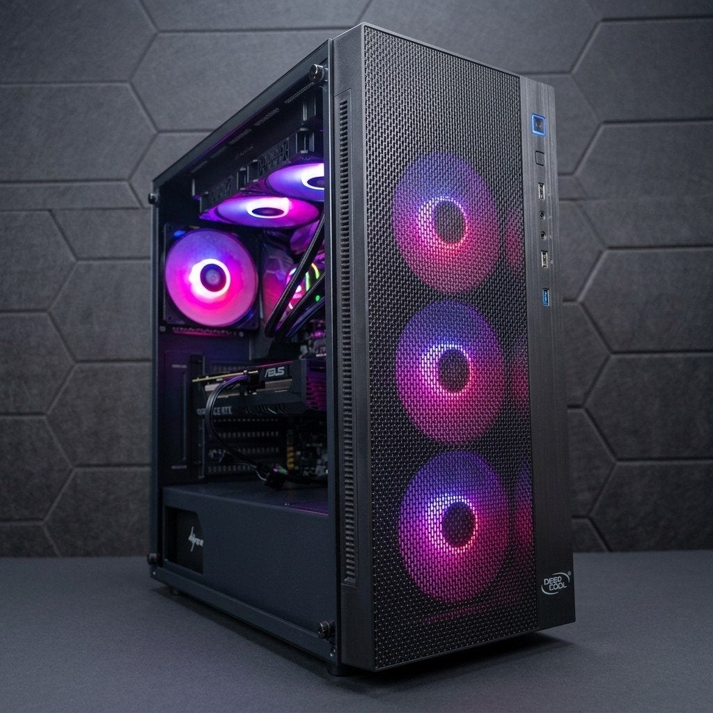 Gaming PC RTX 5060 + i7 10700K + 32gb ddr4 + 500gb M.2, Computers en Software, Desktop Pc's, Ophalen, 32 GB, Virtual Reality, Zo goed als nieuw