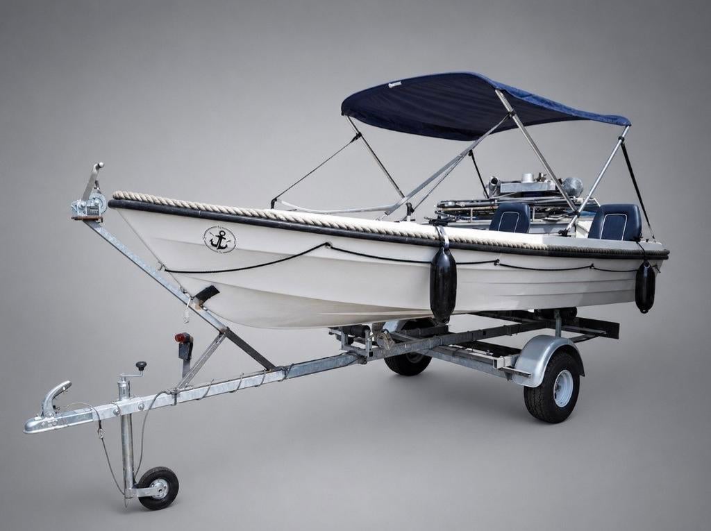 Leuke tour visboot, Ophalen, Minder dan 70 pk, 3 tot 6 meter, Buitenboordmotor