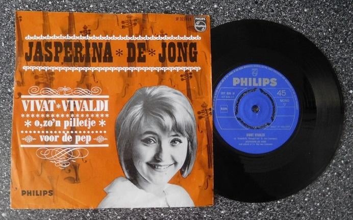 Jasperina de Jong - vivat Vivaldi, Ophalen of Verzenden, Zo goed als nieuw, 7 inch, Pop