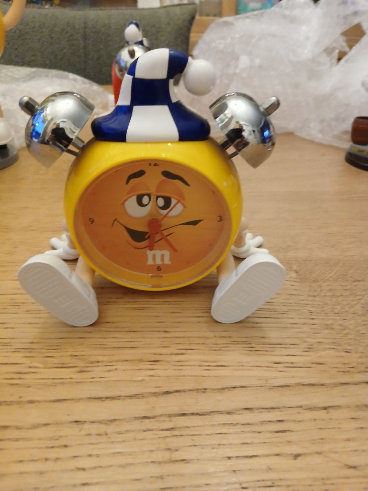 M&M's Wekker Geel - Leuke en Functionele Klok, Ophalen of Verzenden